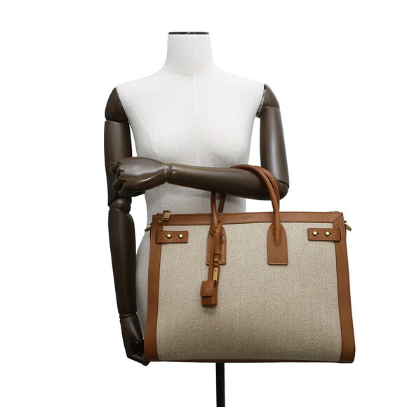 Saint Laurent Paris Sac de Jour Tote Bag Shoulder - Picture 4 of 11